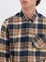 NOAH | Checkered semi-fit overshirt