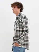 MAX | Checkered semi-fit overshirt