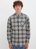 MAX | Checkered semi-fit overshirt