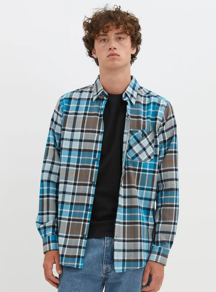 RICK | Checkered semi-fit overshirt