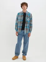 RICK | Checkered semi-fit overshirt