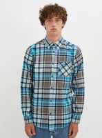 RICK | Checkered semi-fit overshirt