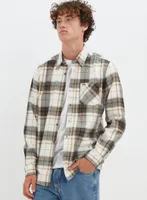 PAUL | Checkered semi-fit overshirt