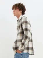 PAUL | Checkered semi-fit overshirt