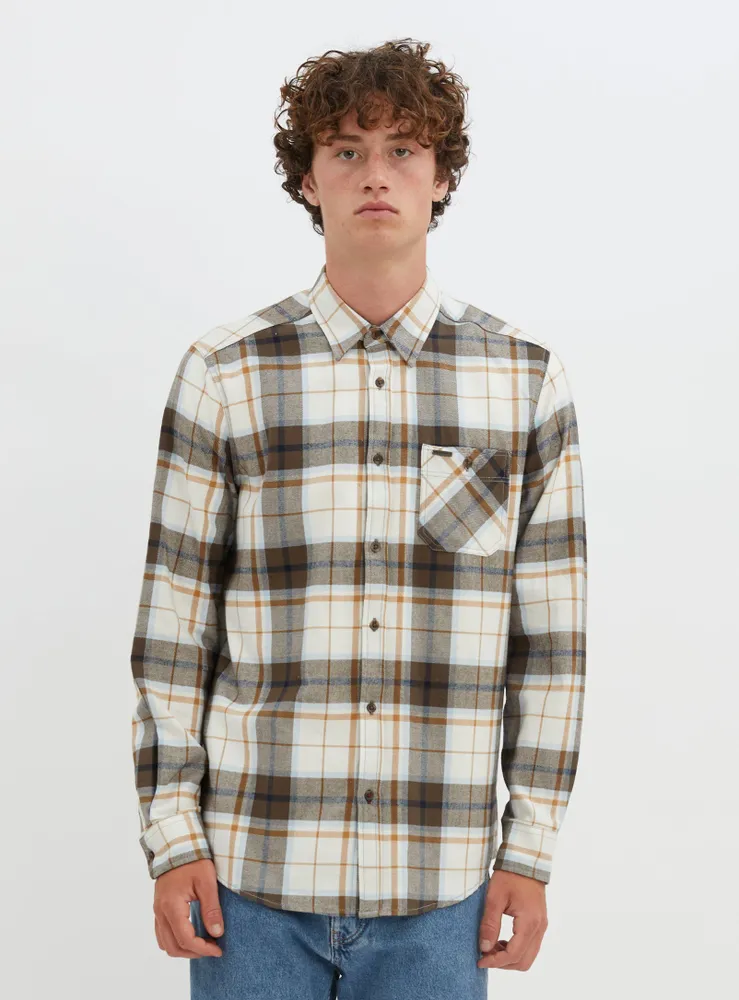 PAUL | Checkered semi-fit overshirt