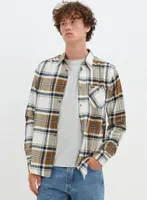 JACK | Checkered semi-fit overshirt