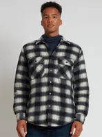 SALEH | Checkered semi-fit overshirt