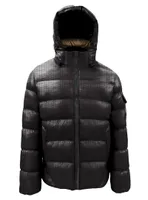 TREBORN | Seersucker nylon puffer jacket