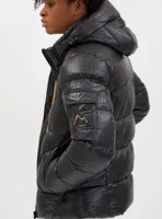 TREBORN | Seersucker nylon puffer jacket