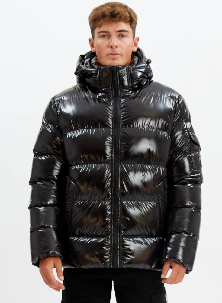 LENNON | Quilted Hooded puffer jacket