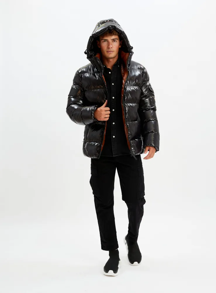 LENNON | Quilted Hooded puffer jacket