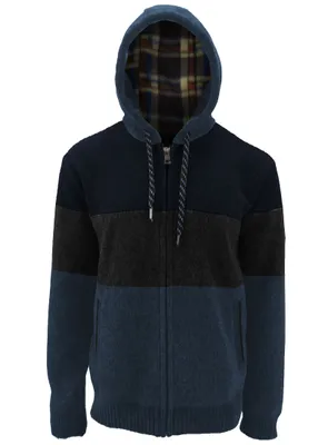 GAEL | Hooded zip sweater cardigan