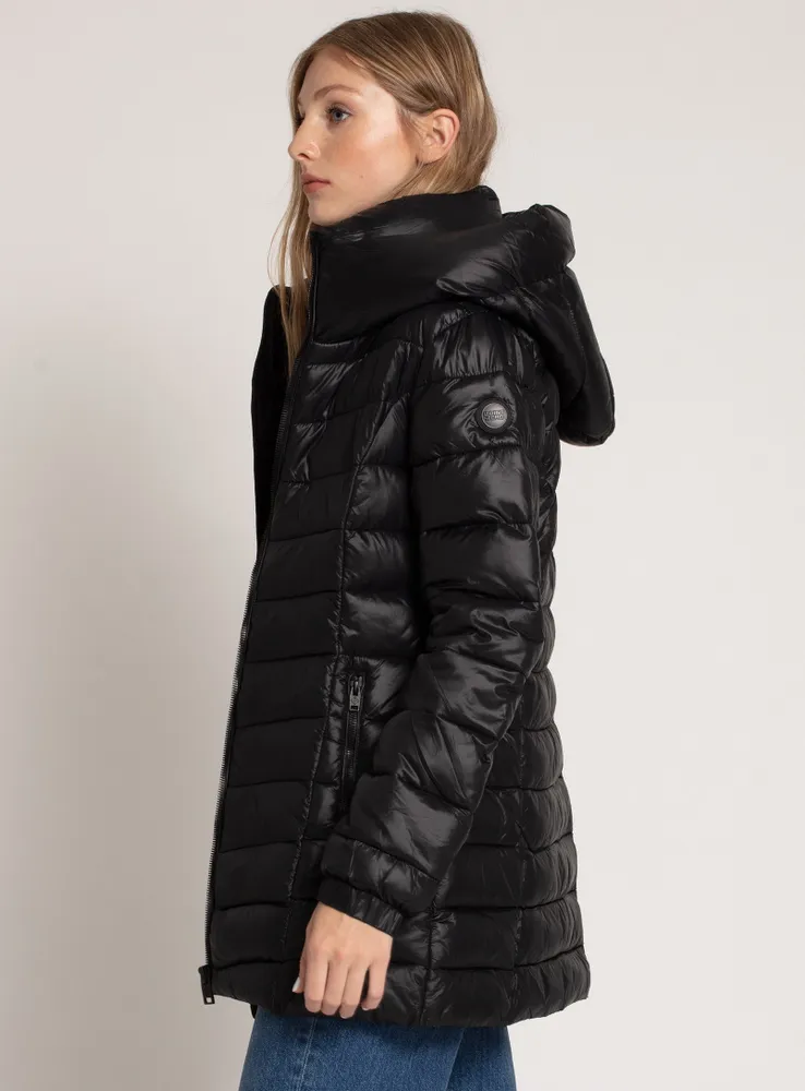 CLAUDIA | QUILTED MIDWEIGHT PUFFER JACKET