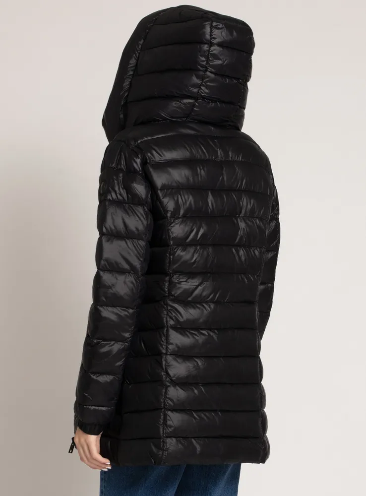 CLAUDIA | QUILTED MIDWEIGHT PUFFER JACKET