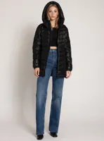 CLAUDIA | QUILTED MIDWEIGHT PUFFER JACKET