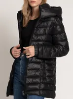 CLAUDIA | QUILTED MIDWEIGHT PUFFER JACKET