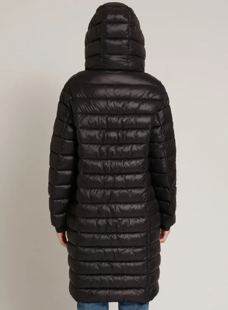 KINSLEY | Maxi-length quilted midweight puffer jacket