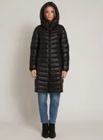 KINSLEY | Maxi-length quilted midweight puffer jacket