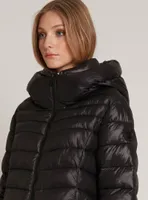 KINSLEY | Maxi-length quilted midweight puffer jacket