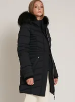 ANGELA | Long quilted parka