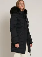 ANGELA | Long quilted parka