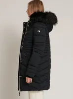 ANGELA | Long quilted parka