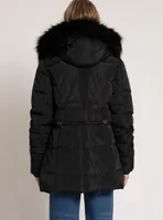 PASCUAL | Mid length parka with inner bib