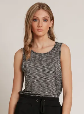 TAYA | 2 way stretch sleeveless athleisure t-shirt