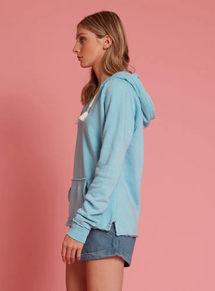 TALO | Fleece pop colour hoodie