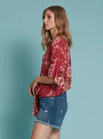 LILA | Kilim printed blouse