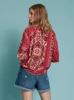 LILA | Kilim printed blouse