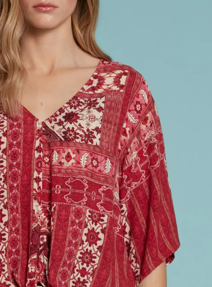 LILA | Kilim printed blouse