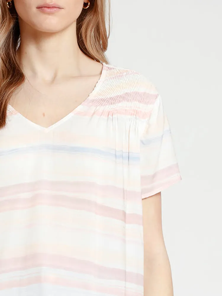 LULA | Colourful short sleeve top