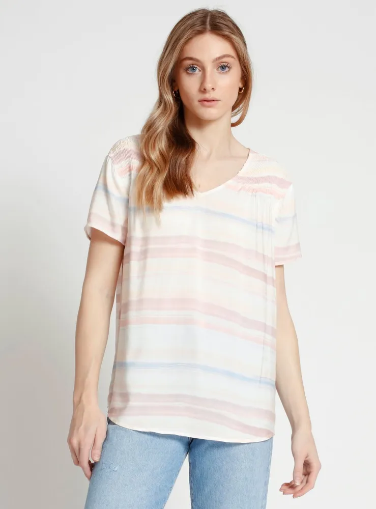 LULA | Colourful short sleeve top