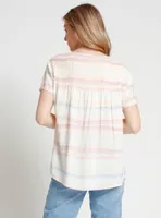 LULA | Colourful short sleeve top