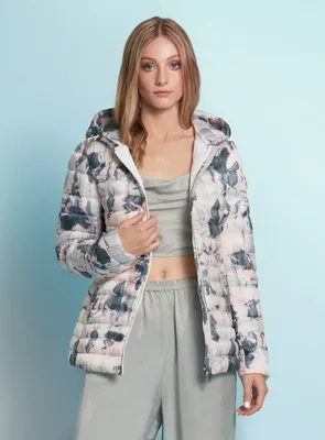 ALYSSA | Printed ultralight jacket