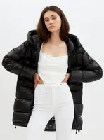 OLIVIA | quilted winter long puffer jacket