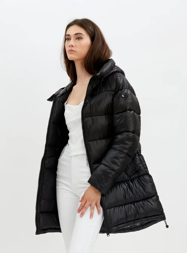 OLIVIA | quilted winter long puffer jacket