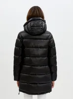 OLIVIA | quilted winter long puffer jacket