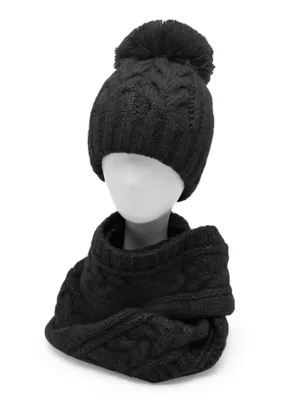 JESSIE | Two piece tuque and scarf set