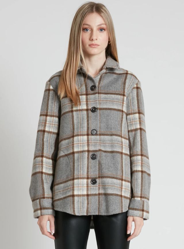 SCOTIA | Plaid shacket