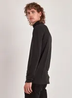 VEL | Stretch Organic long sleeve basic turtleneck