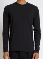 BEL | Stretch Organic long sleeve basic Crewneck