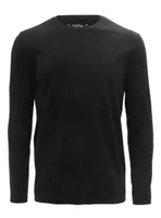 BEL | Stretch Organic long sleeve basic Crewneck