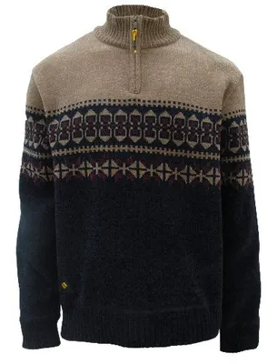 PIPER | Mock zip chenil sweater