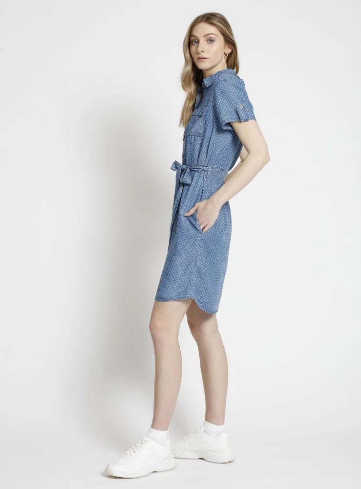 LEMA | Short sleeve shirt dress
