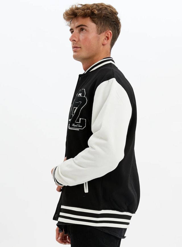 YORKDALE | Varsity sweatshirt fleece jacket