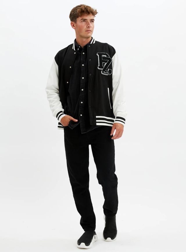 YORKDALE | Varsity sweatshirt fleece jacket