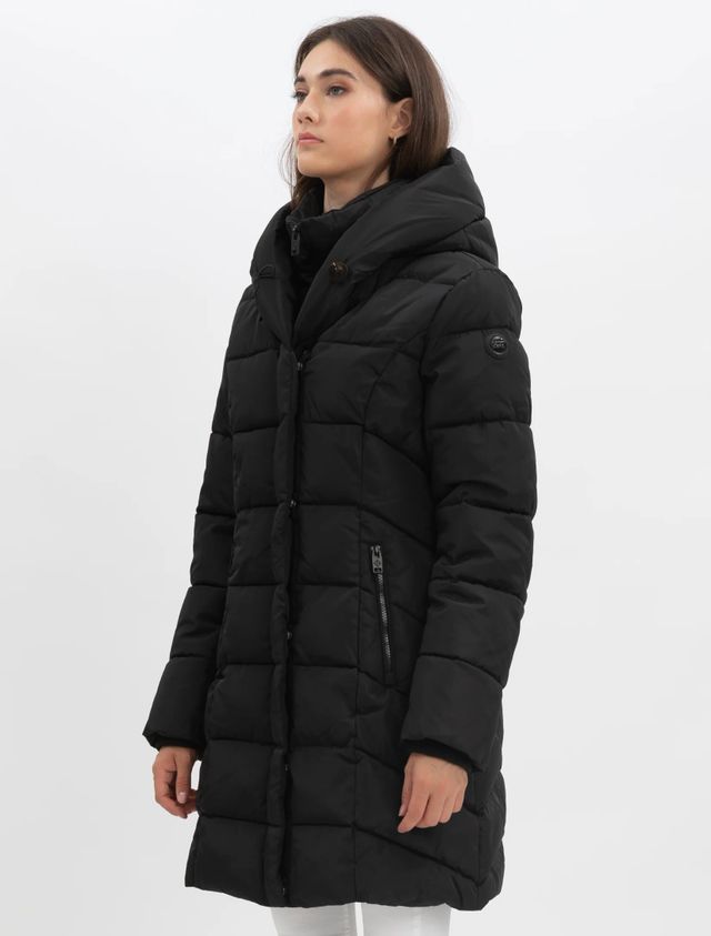 CAROLINE | quilted long puffer jacket