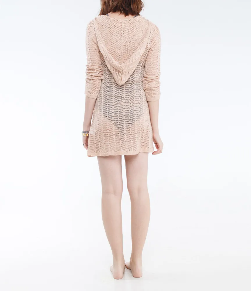YIT |Long sleeve crochet dress